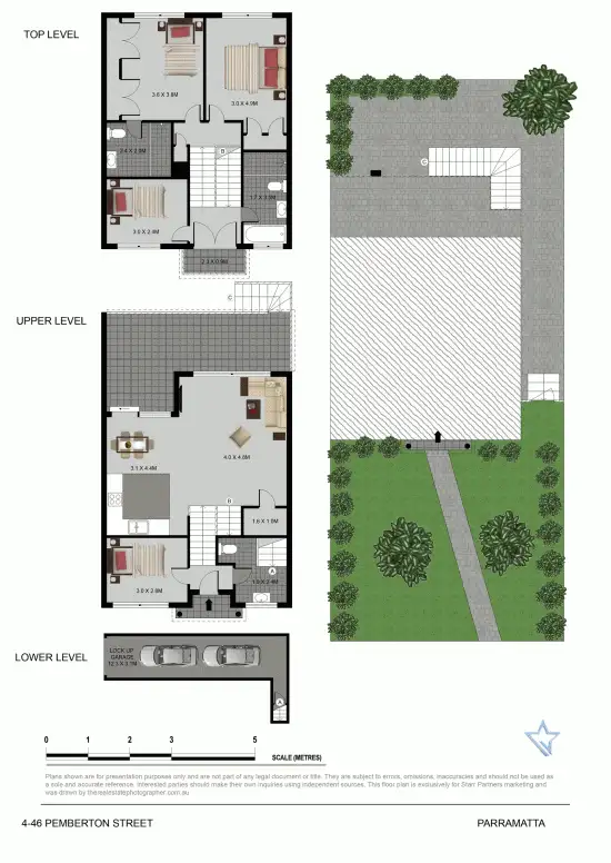 Floorplan of Homely townhouse listing, 4/46 Pemberton Street, Parramatta NSW 2150