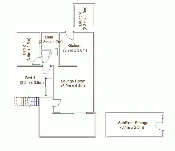 Floorplan of Homely house listing, 23 Parkhill Parade, Waratah West NSW 2298