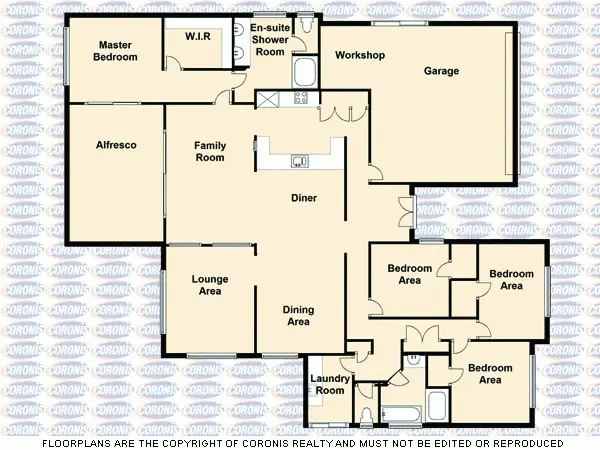 Floorplan of Homely house listing, 4 The Heights, Underwood QLD 4119
