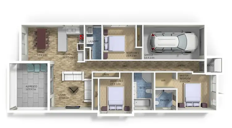 Floorplan of Homely house listing, Lot 1152 Eastern Precinct, Jordan Springs NSW 2747