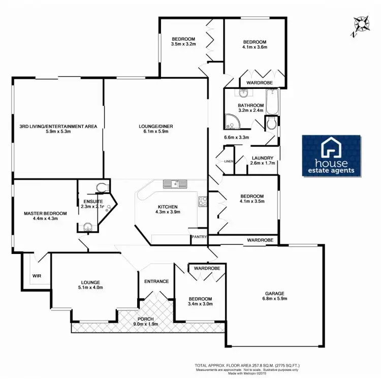 Floorplan of Homely house listing, 7 Garvan Court, Highfields QLD 4352