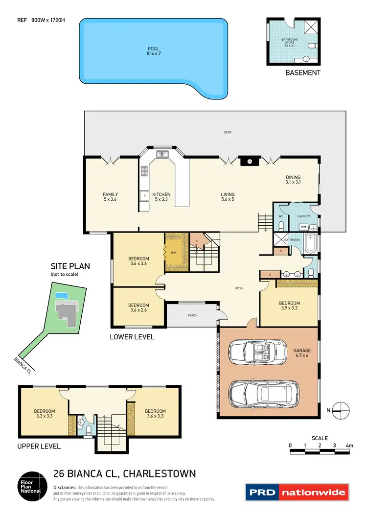 Floorplan of Homely house listing, 26 Bianca Close, Charlestown NSW 2290