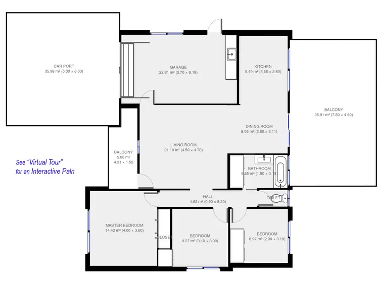 Floorplan of Homely house listing, 3 Langlo Street, Riverhills QLD 4074