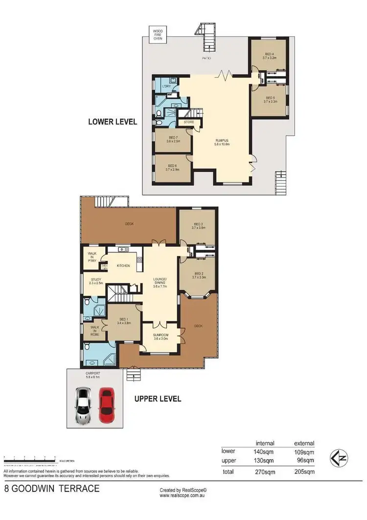 Floorplan of Homely house listing, 8 Goodwin Terrace, Moorooka QLD 4105