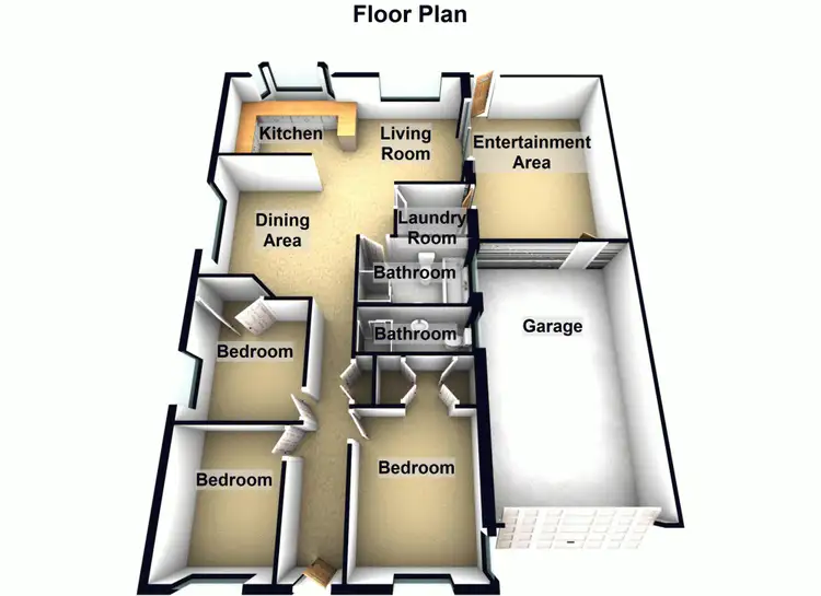 Floorplan of Homely house listing, 21 Herberton Street, Waterford QLD 4133