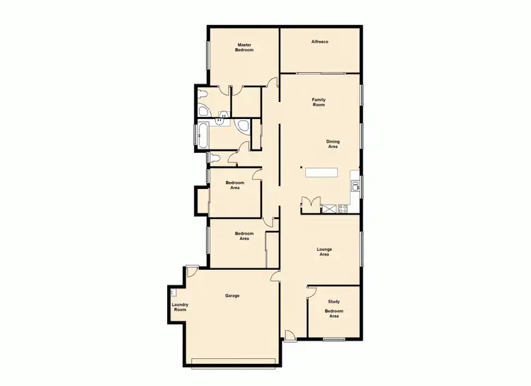 Floorplan of Homely house listing, 21 Explorer Street, Raceview QLD 4305