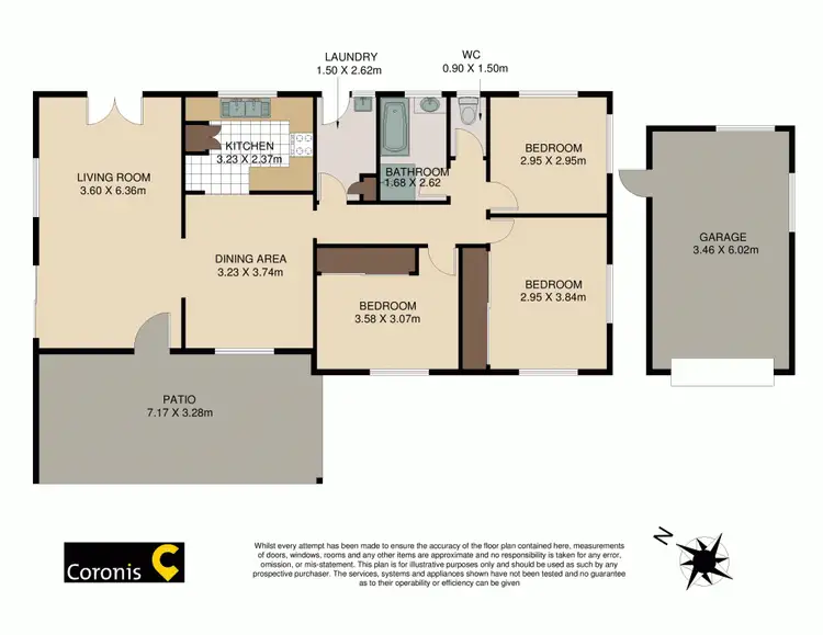 Floorplan of Homely house listing, 5 Normanhurst Court, Petrie QLD 4502