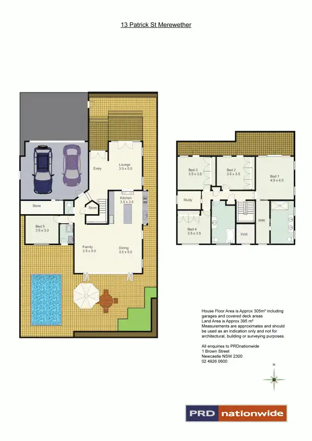 Floorplan of Homely house listing, 13 Patrick Street, Merewether NSW 2291