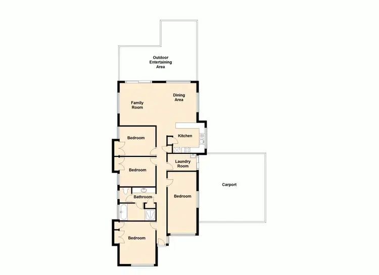 Floorplan of Homely house listing, 63 Rellam Road, Loganlea QLD 4131