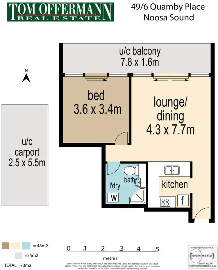 Floorplan of Homely unit listing, 49/6 Quamby Place, Noosa Heads QLD 4567