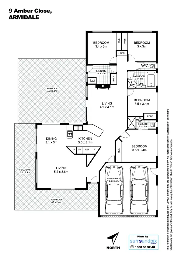 Floorplan of Homely house listing, Address available on request