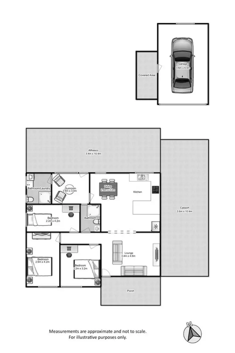 Floorplan of Homely house listing, 15 Dan Cres, Lansvale NSW 2166