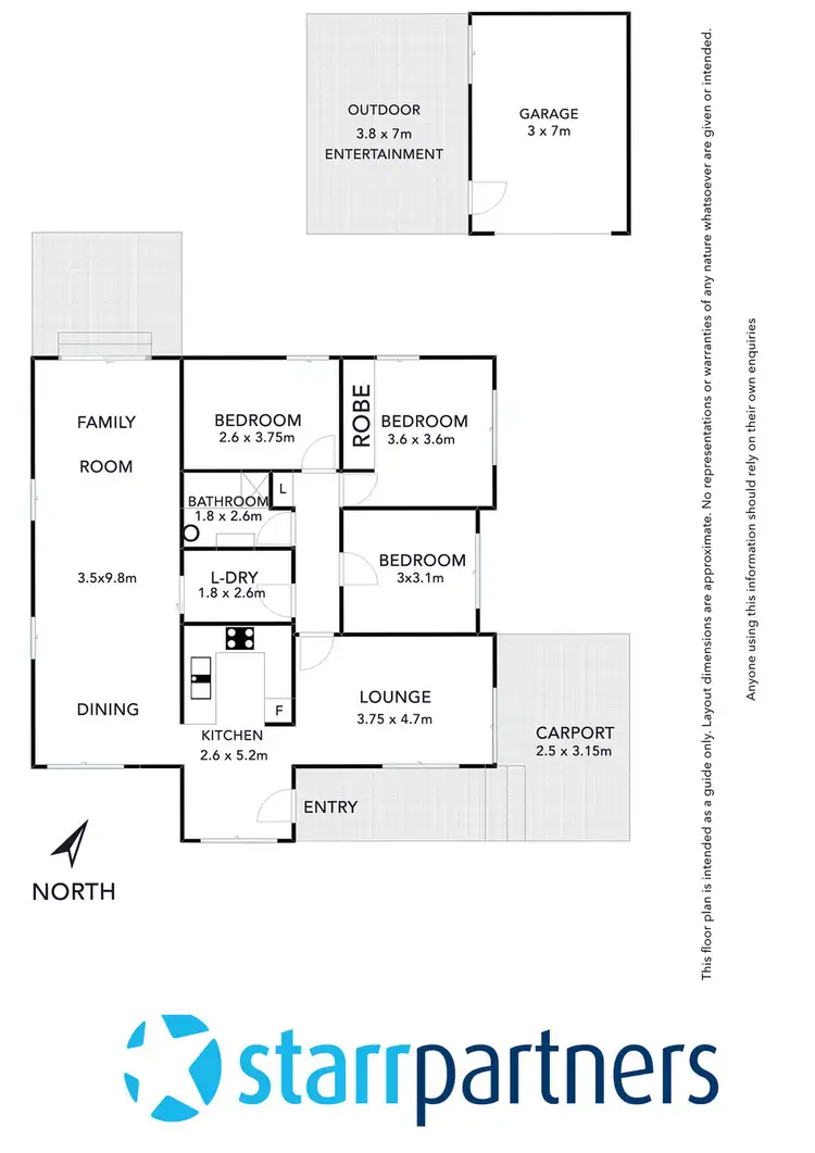 Floorplan of Homely house listing, 8 Runcorn Avenue, Hebersham NSW 2770