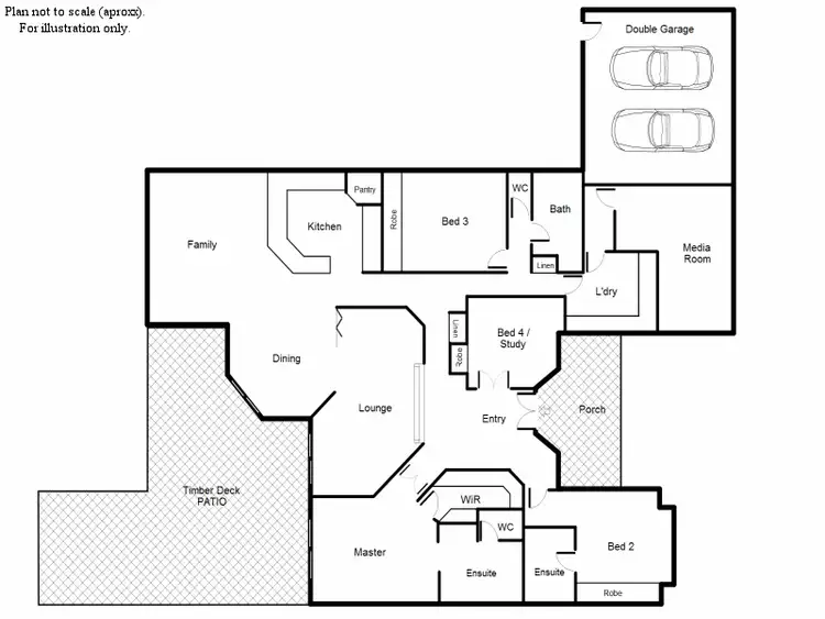 Floorplan of Homely house listing, 27 Hibbertia Ct, New Beith QLD 4124