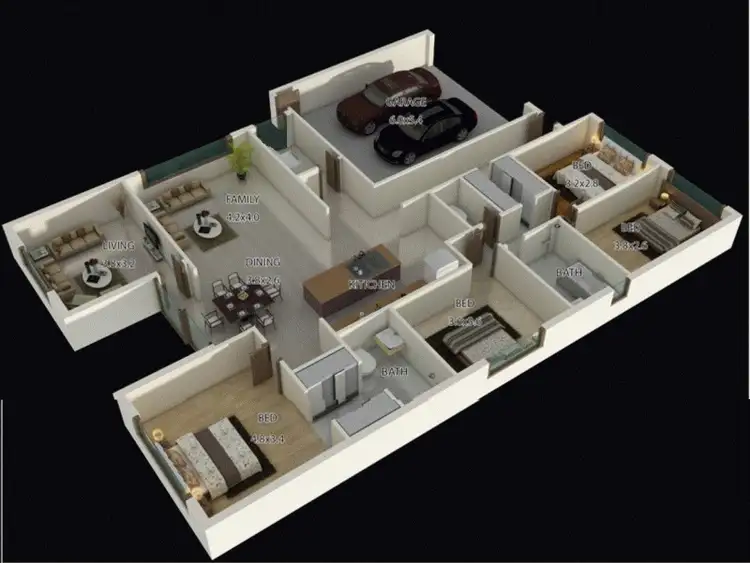 Floorplan of Homely house listing, 27 Keelson Crescent, Hope Island QLD 4212