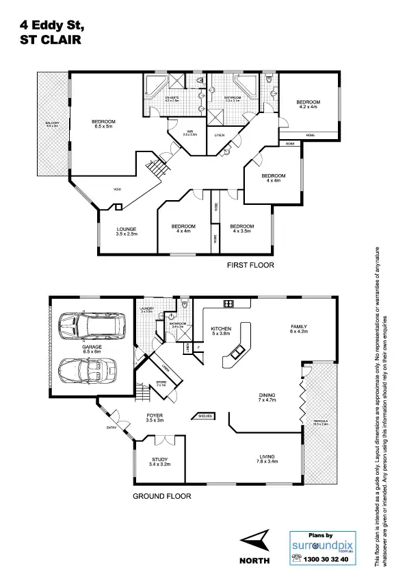 Floorplan of Homely house listing, 4 Eddy Street, St Clair NSW 2759