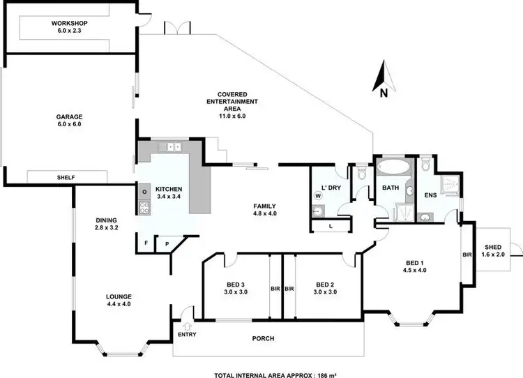 Floorplan of Homely house listing, 2 Krystal Place, Kuraby QLD 4112