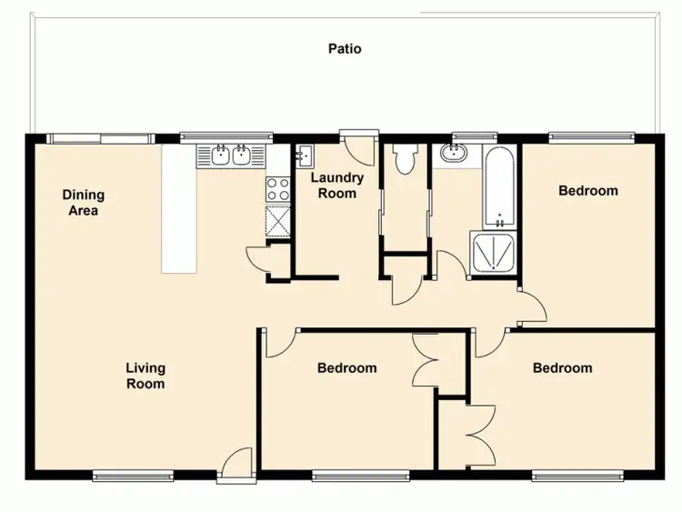 Floorplan of Homely house listing, 13 Argyll Street, Caboolture QLD 4510