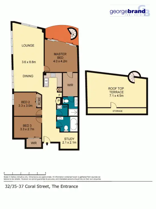 Floorplan of Homely unit listing, 32/35-37 Coral Street, The Entrance NSW 2261