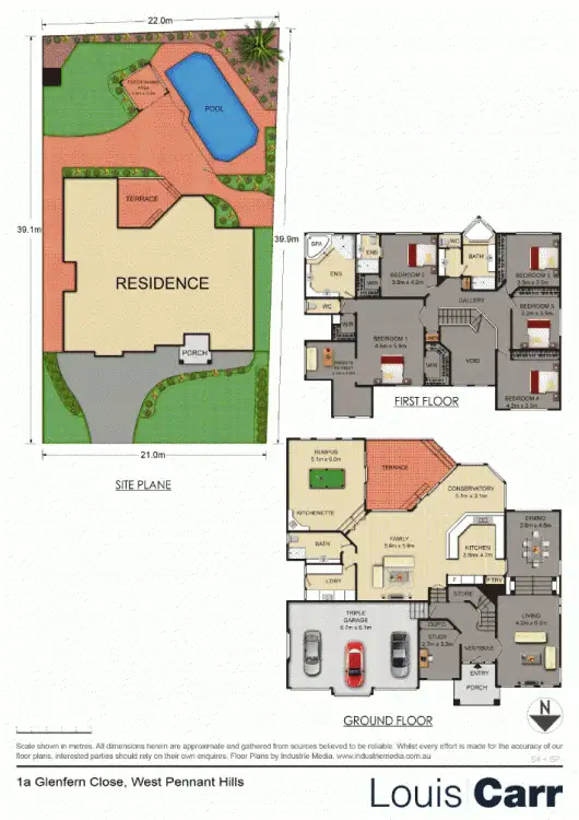 Floorplan of Homely house listing, 1A Glenfern Close, West Pennant Hills NSW 2125