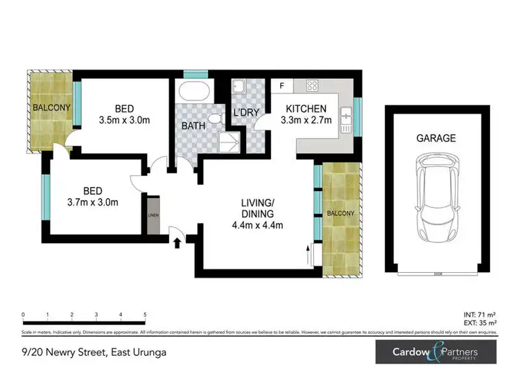 Floorplan of Homely house listing, 9/20 Newry Street, Urunga NSW 2455