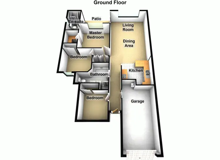 Floorplan of Homely townhouse listing, 16/43 Paul St, Kallangur QLD 4503