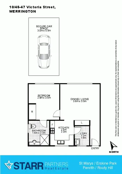 Floorplan of Homely house listing, 10/45 Victoria Street, Werrington NSW 2747