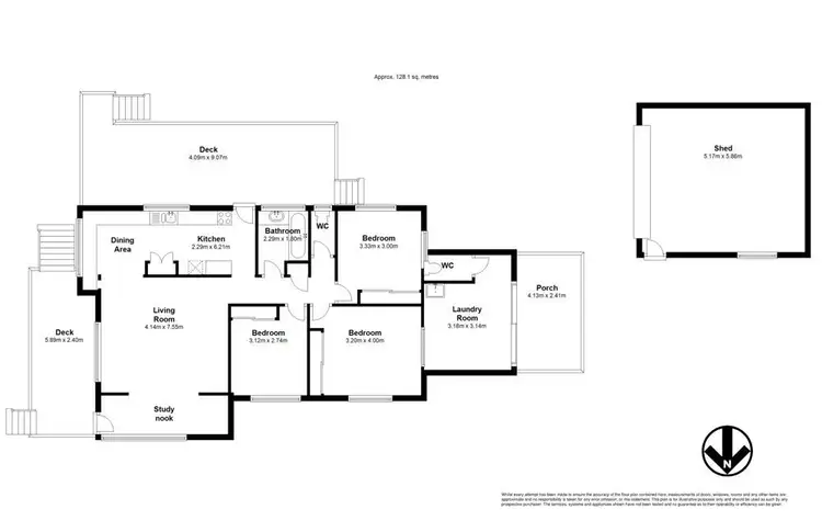Floorplan of Homely house listing, 43 Rothbury Street, Bald Hills QLD 4036
