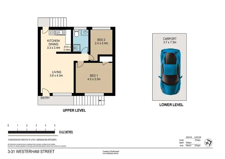 Floorplan of Homely apartment listing, 3/31 Westerham Street, Taringa QLD 4068