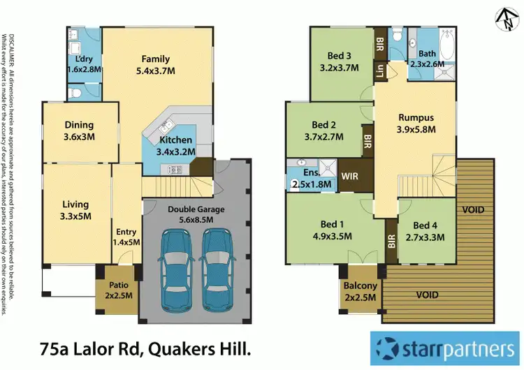 Floorplan of Homely house listing, 75a Lalor Road, Quakers Hill NSW 2763