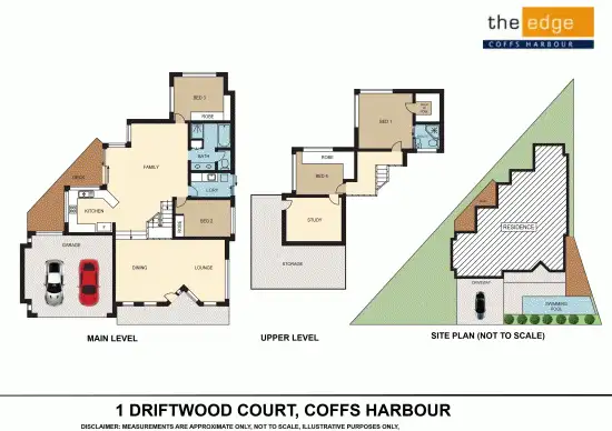 Floorplan of Homely house listing, 1 Driftwood Court, Coffs Harbour NSW 2450