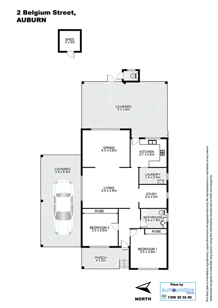 Floorplan of Homely house listing, 2 Belgium St, Auburn NSW 2144