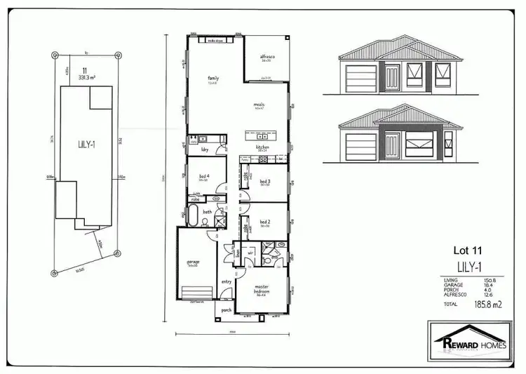 Floorplan of Homely house listing, Lot 11, 70 Terry Road, Box Hill NSW 2765