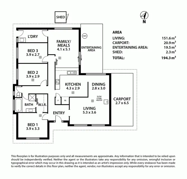 Floorplan of Homely house listing, 1 Thiele Avenue, Mount Barker SA 5251
