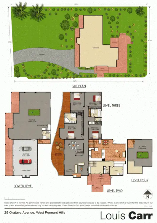 Floorplan of Homely house listing, 21-25 Oratava Ave, West Pennant Hills NSW 2125