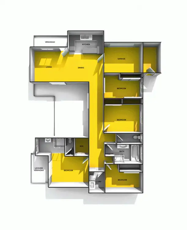 Floorplan of Homely house listing, 5 Irving Place, Sippy Downs QLD 4556