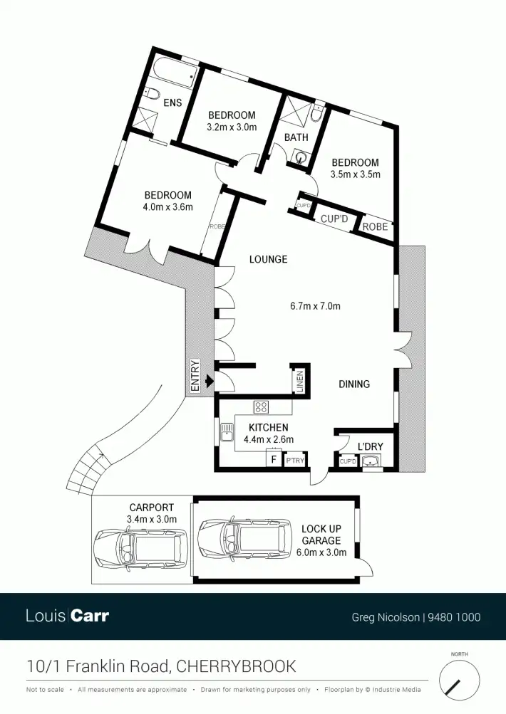 Floorplan of Homely house listing, 10/1 Franklin Road, Cherrybrook NSW 2126