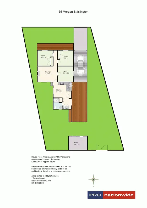 Floorplan of Homely house listing, 35 Morgan Street, Islington NSW 2296