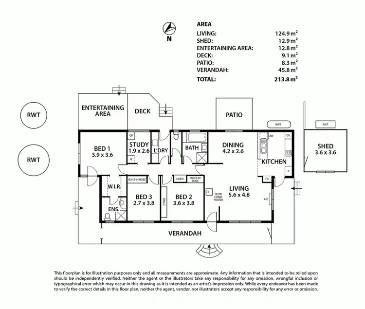 Floorplan of Homely house listing, 6 Parin Street, Macclesfield SA 5153