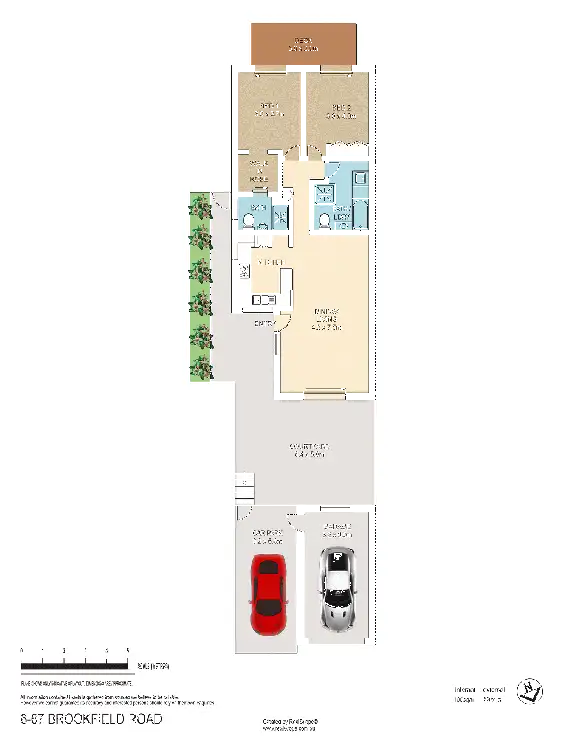 Floorplan of Homely house listing, 6-67 Brookfield Road, Kenmore QLD 4069