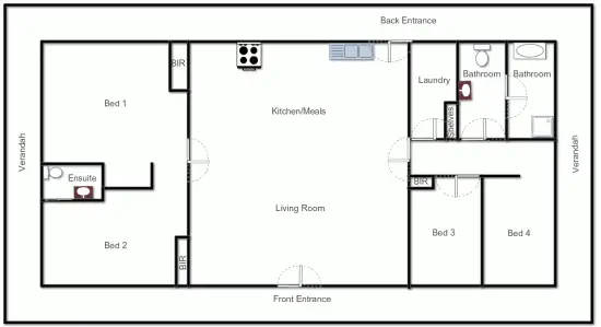 Floorplan of Homely house listing, 63 Hume Street, Yass NSW 2582