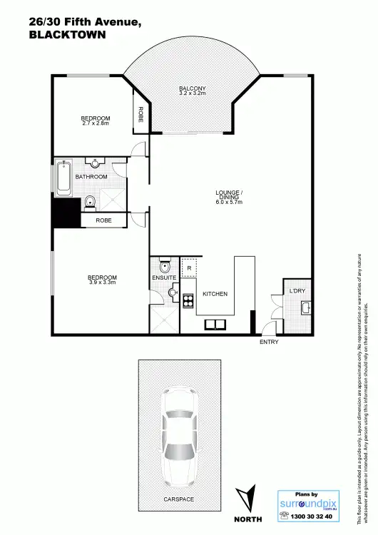 Floorplan of Homely unit listing, Address available on request