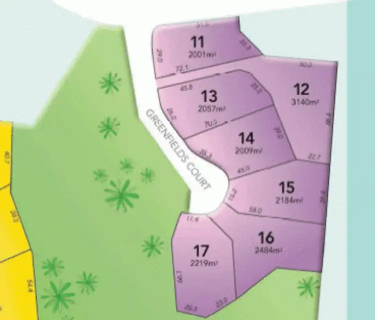 Floorplan of Homely land listing, Lot 16 Greenfields Court, Maleny QLD 4552