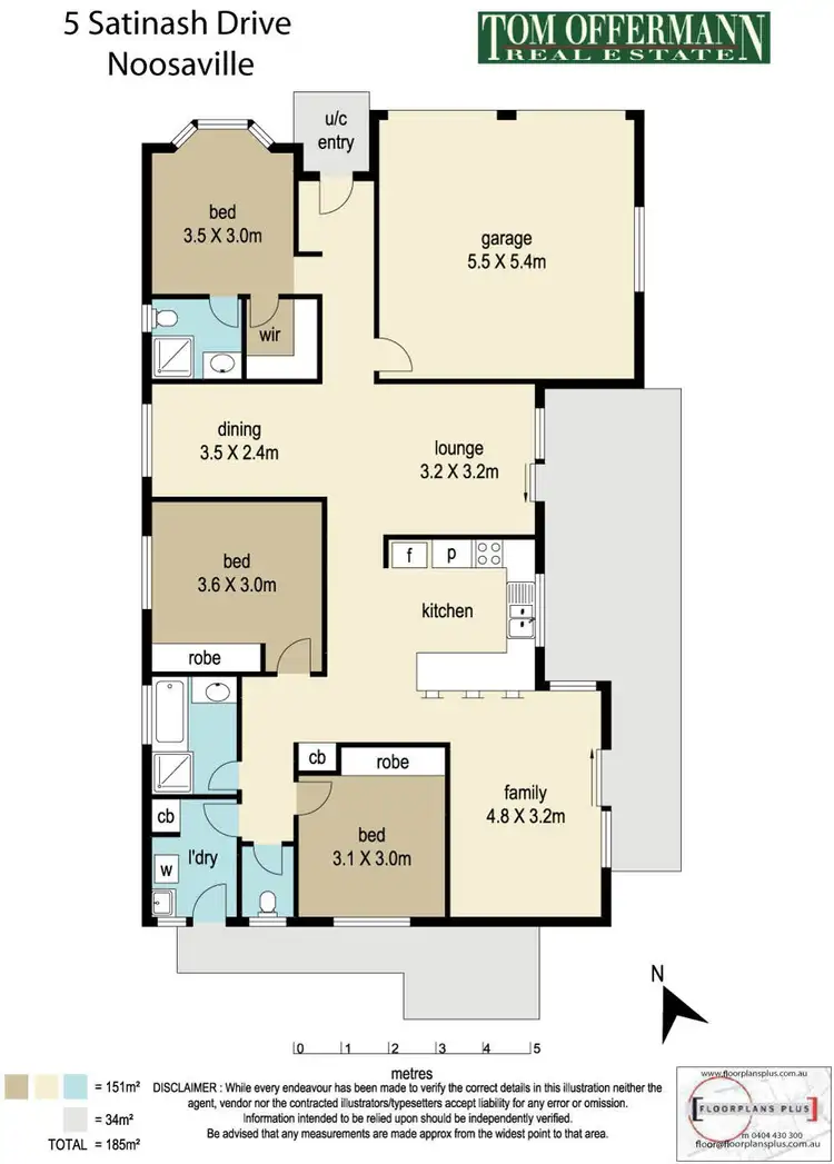 Floorplan of Homely house listing, 5 Satinash Crt, Noosaville QLD 4566
