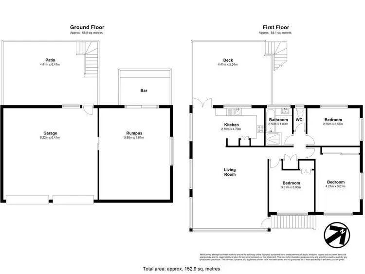 Floorplan of Homely house listing, 25 View Crescent, Arana Hills QLD 4054