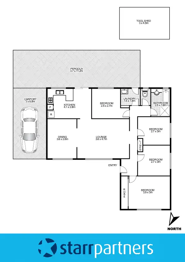 Floorplan of Homely house listing, 104 Weaver Street, Erskine Park NSW 2759
