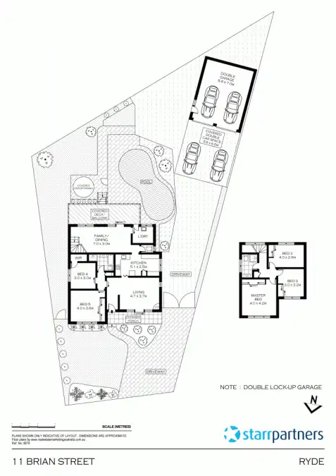 Floorplan of Homely house listing, 11 Brian St, Ryde NSW 2112