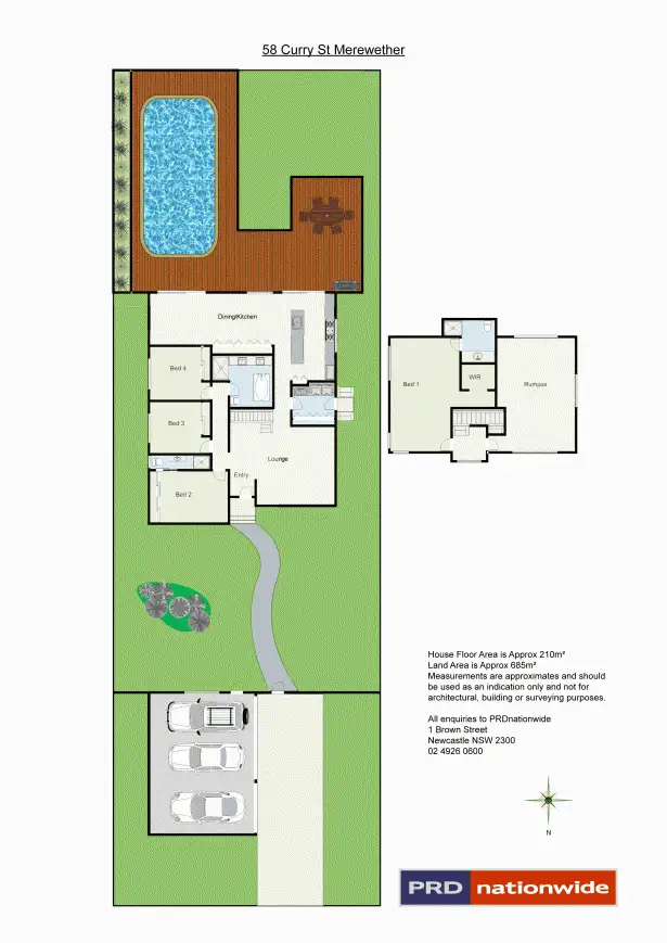 Floorplan of Homely house listing, 58 Curry Street, Merewether NSW 2291