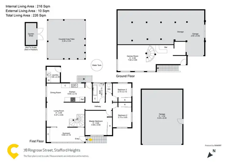 Floorplan of Homely house listing, 78 Ringrose Street, Stafford Heights QLD 4053