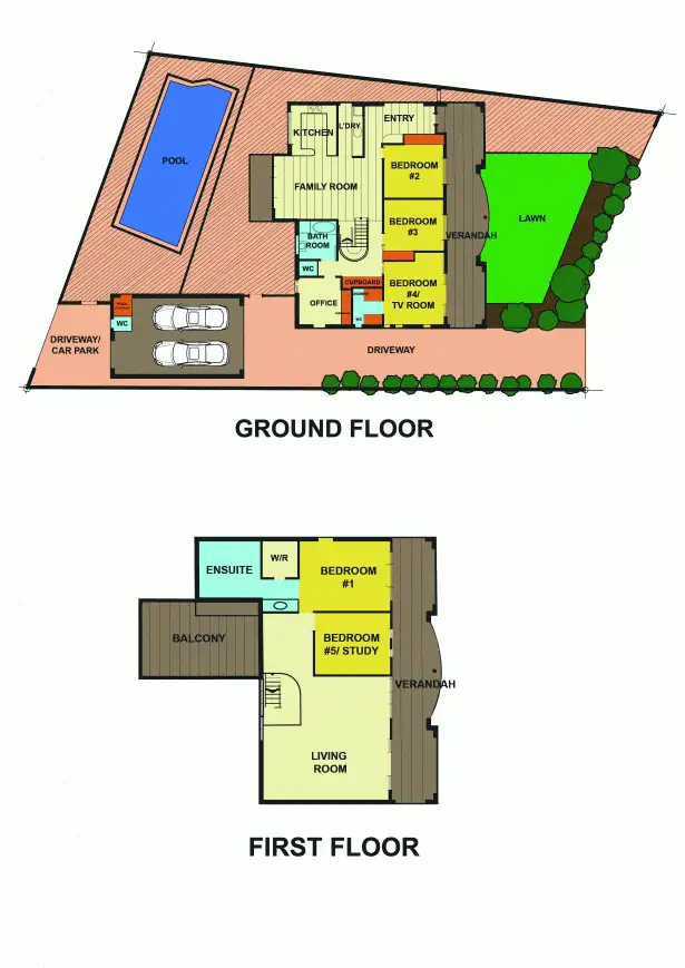 Floorplan of Homely house listing, 96 Rembrandt Drive, Merewether Heights NSW 2291